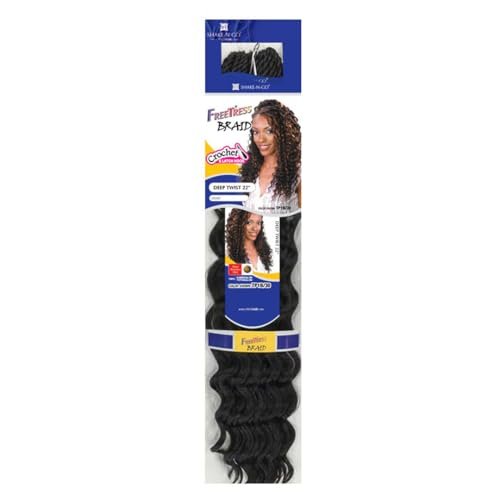 Freetress Deep Twist Crochet Hair | Premium Braiding Extension