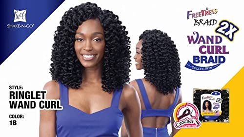 Freetress Ringlet Wand Curl Crochet Hair