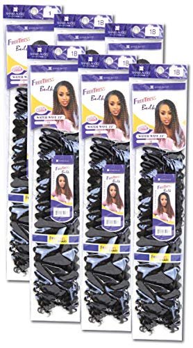 Freetress Wet and Wavy Crochet Hair – Natural Beach Wave Texture